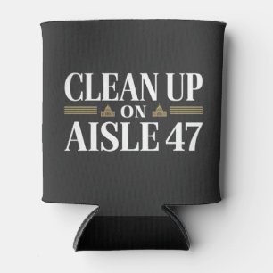 Rafraîchisseur Pour Canette Nettoyer l'Humour anti-Trump Aisle 47