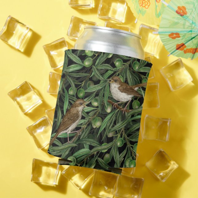 Rafraîchisseur Pour Canette Nightingales dans l'olivier 3 (Été in situ)