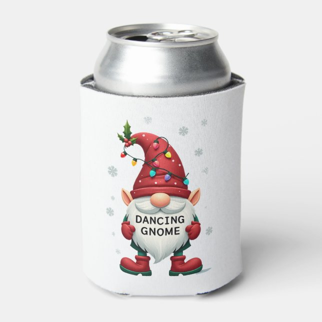 Rafraîchisseur Pour Canette Noël Gnome Danser Gnome Famille Noël (2) (Can devant)