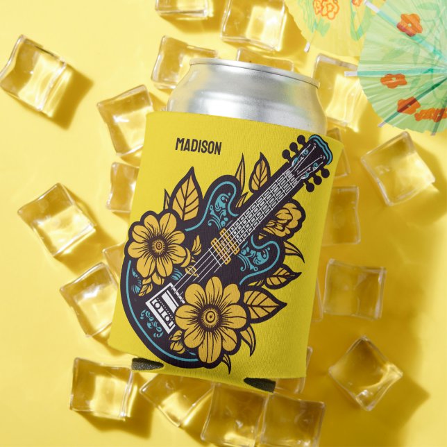 Rafraîchisseur Pour Canette Nom et couleur personnalisés (Été in situ)