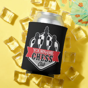 Rafraîchisseur Pour Canette Nom personnalisé Chess Player Club Checkmate