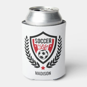 Rafraîchisseur Pour Canette Nom personnalisé du logo de football