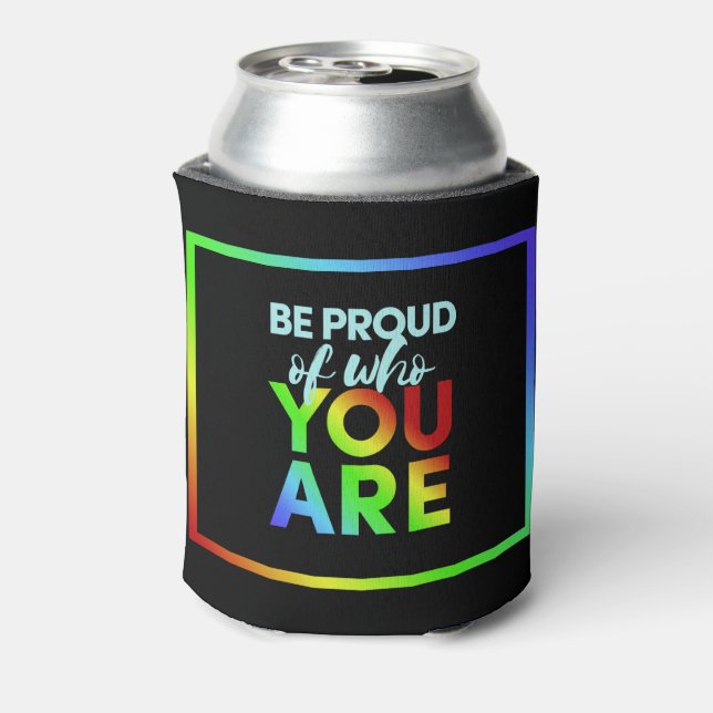 Rafraîchisseur Pour Canette Nom personnalisé Pride peut refroidir (Can Dos)