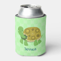 Nom personnalisé vert tortue