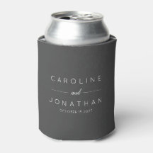 Noms de mariage personnalisés minimalistes moderne