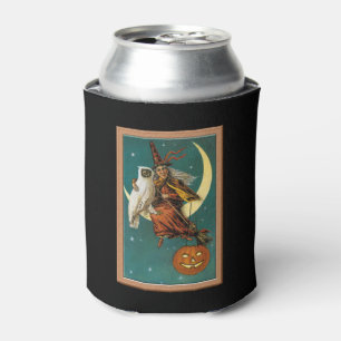 Rafraîchisseur Pour Canette Nostalgy Halloween Witch & Owl