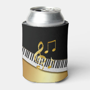 Rafraîchisseur Pour Canette Notes de Musique, Touches de Piano Élégantes Moder