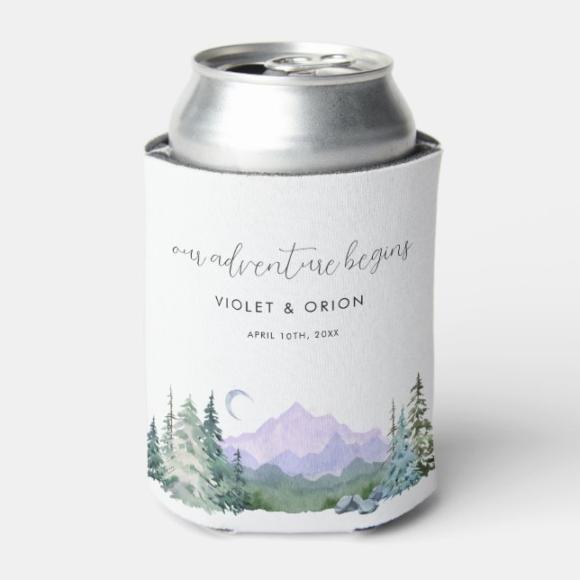 Rafraîchisseur Pour Canette Notre Aventure Commence Les Favoris De Mariage (Can devant)