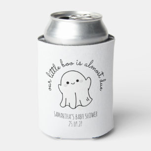 Rafraîchisseur Pour Canette Notre Petit Boo Est Presque Dû Baby shower Hallowe