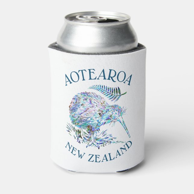 RAFRAÎCHISSEUR  POUR CANETTE NOUVELLE-ZÉLANDE KIWI FERN PAUA CAN COOLER (Can Dos)