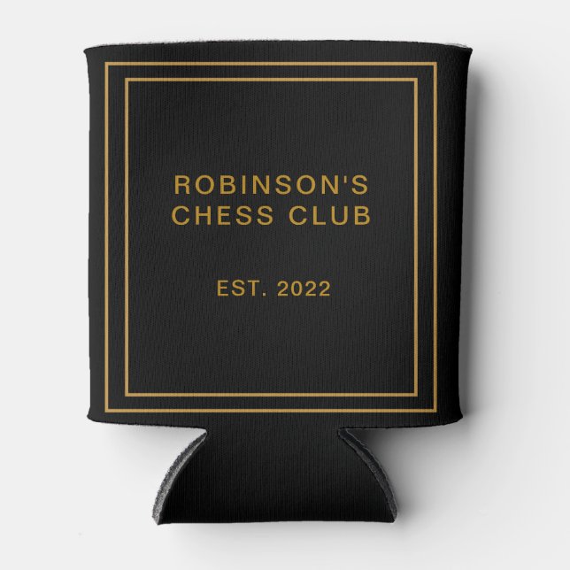 Rafraîchisseur Pour Canette Nuit de jeu amusant (Devant)