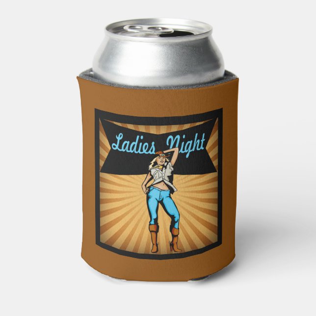 Rafraîchisseur Pour Canette Nuit des dames de cowgirl (Can Dos)