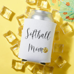 Rafraîchisseur Pour Canette Numéro personnalisé du script de la maman du softb