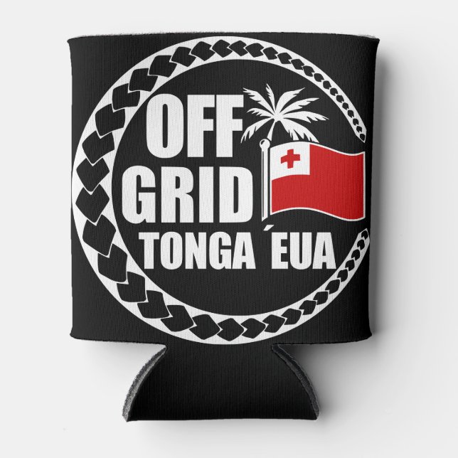 Rafraîchisseur Pour Canette Off Grid Tonga Eua Lifestyle (Devant)