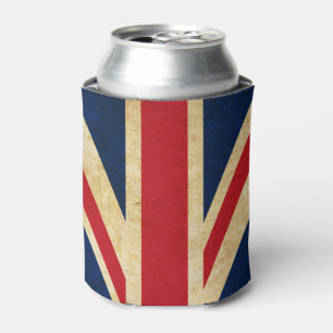 Rafraîchisseur Pour Canette Old Vintage Grunge United Kingdom Flag Union