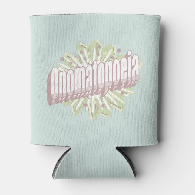 Rafraîchisseur Pour Canette Onomatopoeia Explosion Anglais (Devant)