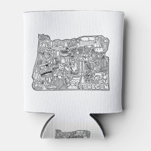 Rafraîchisseur Pour Canette Oregon Doodle