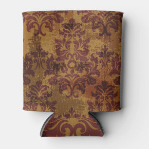 Rafraîchisseur Pour Canette Ornement vintage, texture rococo baroque.