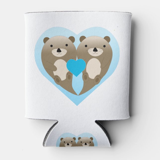 Rafraîchisseur Pour Canette Otter Love (Devant)