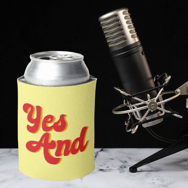 Rafraîchisseur Pour Canette Oui Et La Troupe Comédie D'improvisation (Créateur téléchargé)