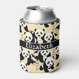 Rafraîchisseur Pour Canette Ours panda graphiques pour personnaliser