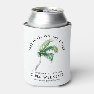 Rafraîchisseur Pour Canette Palm Tree Beach Girls Week-end Bachelorette Party