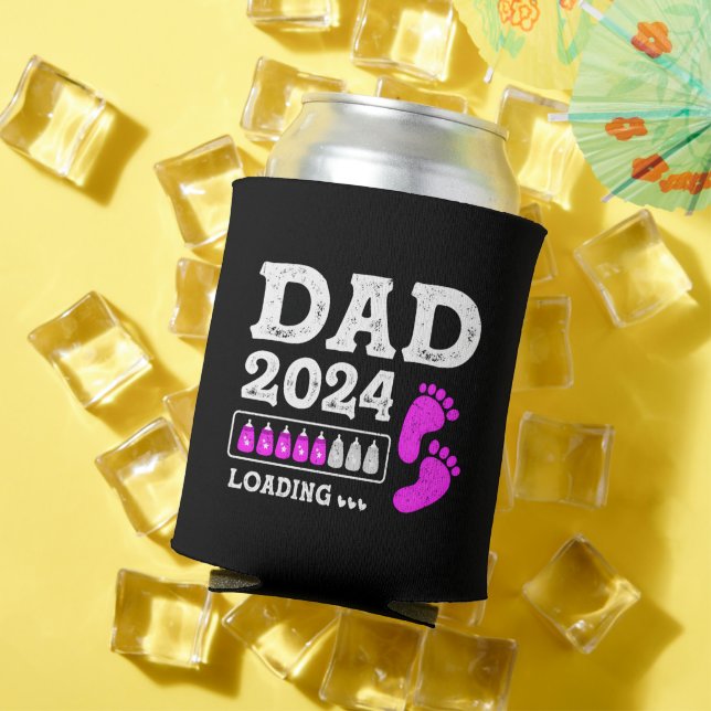 Rafraîchisseur Pour Canette Papa 2024 Chargement Futur Père Papa attend (Été in situ)