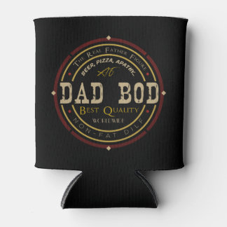 Rafraîchisseur Pour Canette Papa Bod Vintage Funny logo