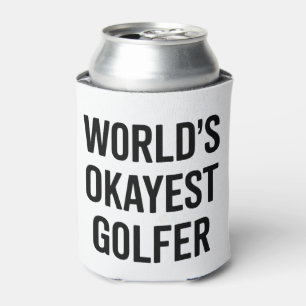 Rafraîchisseur Pour Canette Papa golfeur le plus moyen du monde Fête des pères