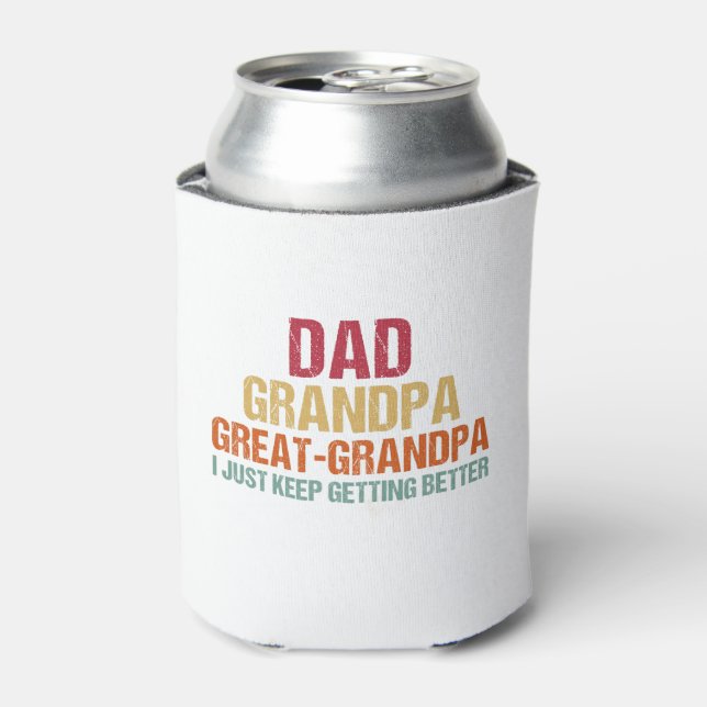 Rafraîchisseur Pour Canette Papa grand-père grande Fête des pères grand-père (Can devant)