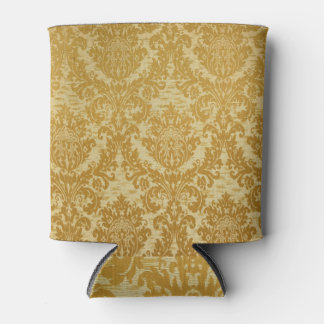 Rafraîchisseur Pour Canette Papier peint vintage, design floral clair.