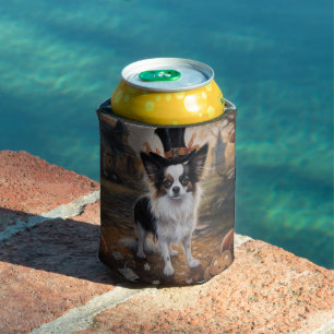 Rafraîchisseur Pour Canette Papillon Citrouille Halloween effroi