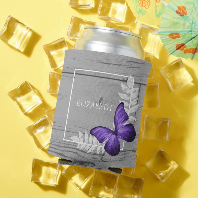 Rafraîchisseur Pour Canette Papillon pourpre Rustique peut refroidir (Été in situ)