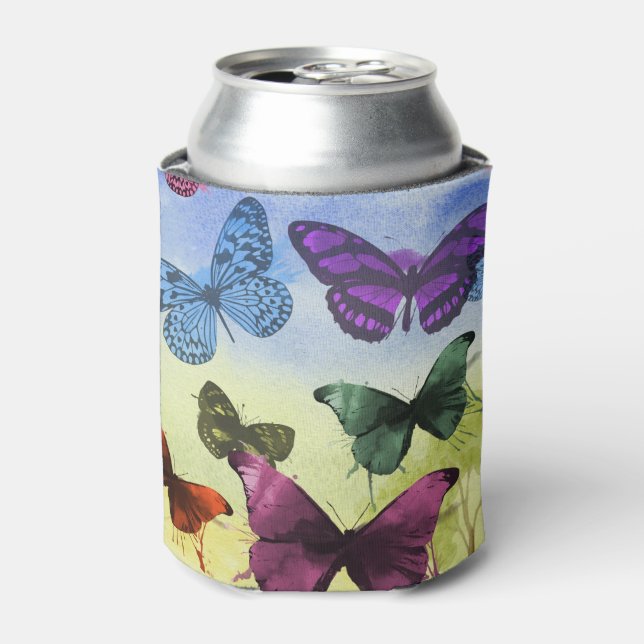 Rafraîchisseur Pour Canette Papillon vibrant peut refroidir (Can devant)