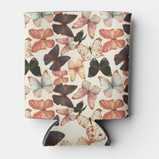Rafraîchisseur Pour Canette Papillons tropicaux : Motif imperméable.