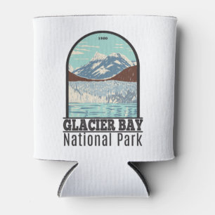 Rafraîchisseur Pour Canette Parc national de Glacier Bay Alaska Vintage