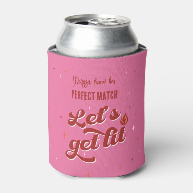 Rafraîchisseur Pour Canette Parfait Match Bachelorette Party (Can devant)