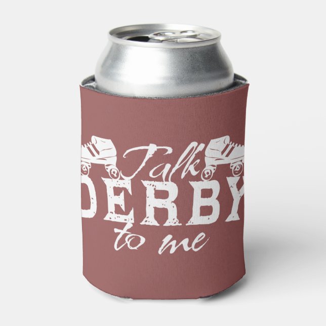 Rafraîchisseur Pour Canette Parle Derby à moi, Roller Derby (Can devant)