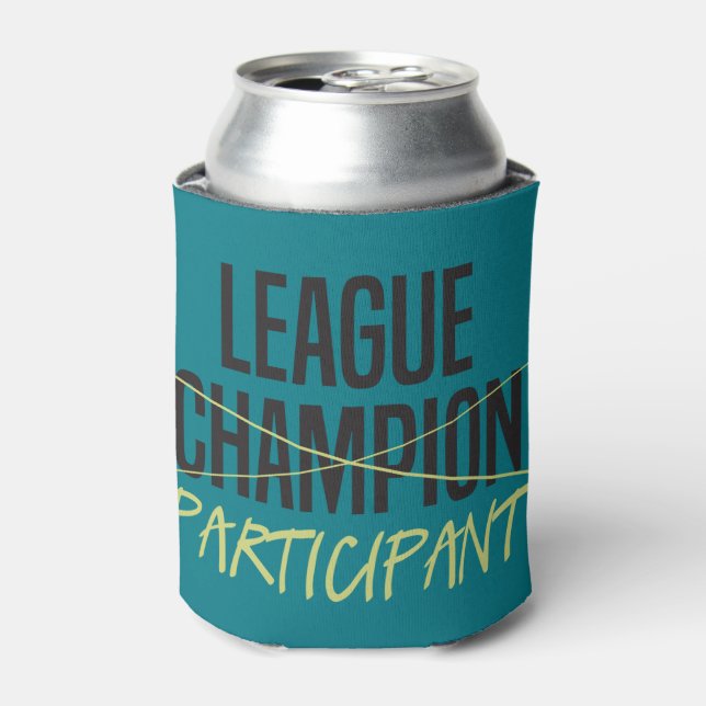 Rafraîchisseur Pour Canette Participant de la Ligue de football d'Imaginaire (Can devant)