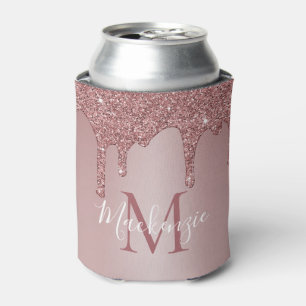 Rafraîchisseur Pour Canette Parties scintillant Rose de luxe étincelante  Mono