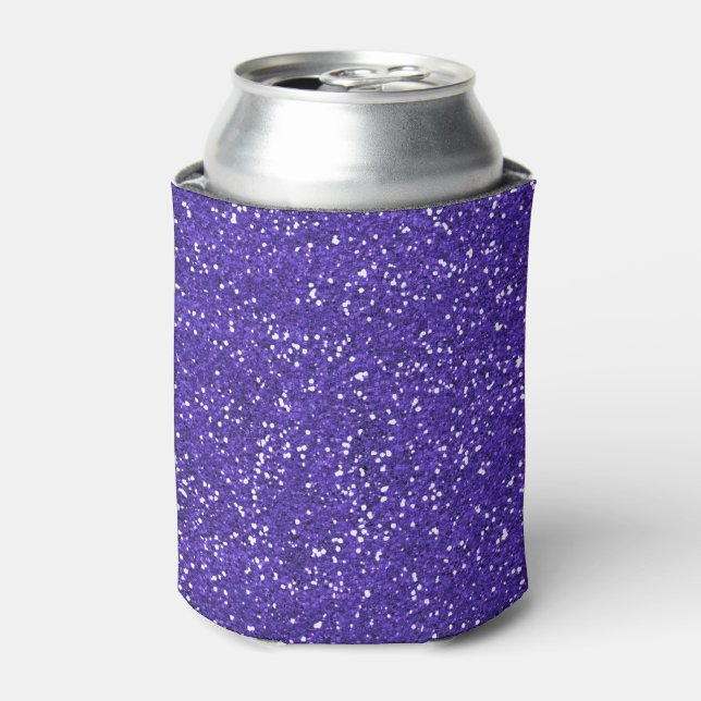 Rafraîchisseur Pour Canette Parties scintillant violette élégante (Can devant)