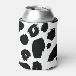 Rafraîchisseur Pour Canette Pâte de refroidissement Loepard noir et blanc