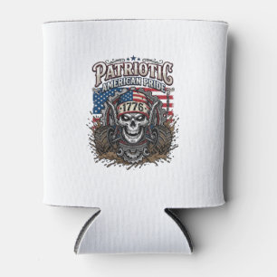 Rafraîchisseur Pour Canette Patriotique 1776 Hors Route Crâne Monster Truck Lo