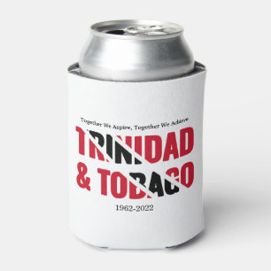 Rafraîchisseur Pour Canette Patriotique TRINIDAD 60e anniversaire