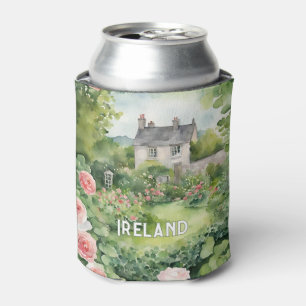 Rafraîchisseur Pour Canette Paysage Rose vert Irlande