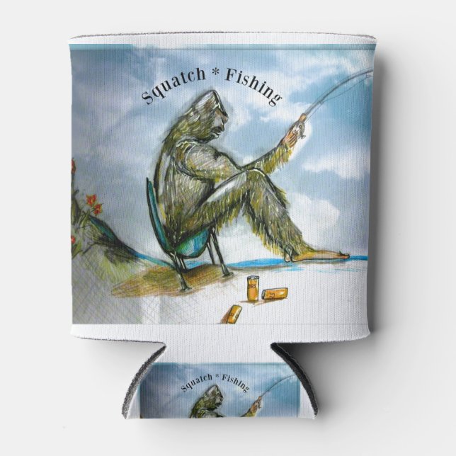 Rafraîchisseur Pour Canette pêche à la mouche (Devant)