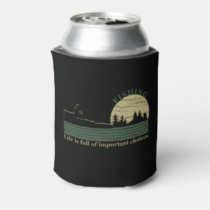 Rafraîchisseur Pour Canette Pêche vintage amusante