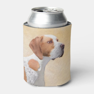 Rafraîchisseur Pour Canette Peinture de pointeur - jolie art original de chien