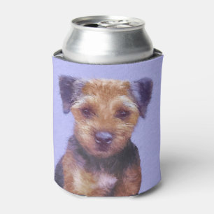 Rafraîchisseur Pour Canette Peinture sur la frontière de Terrier - jolie art o