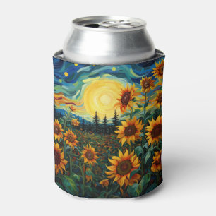 Rafraîchisseur Pour Canette Peinture Tournesols de Van Gogh